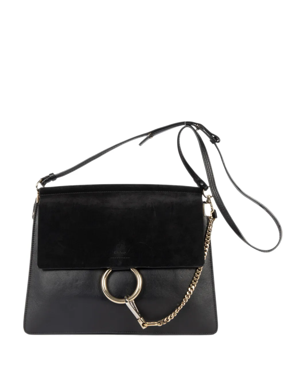 Chloé Pre-Owned medium Faye shoulder bag - Schwarz