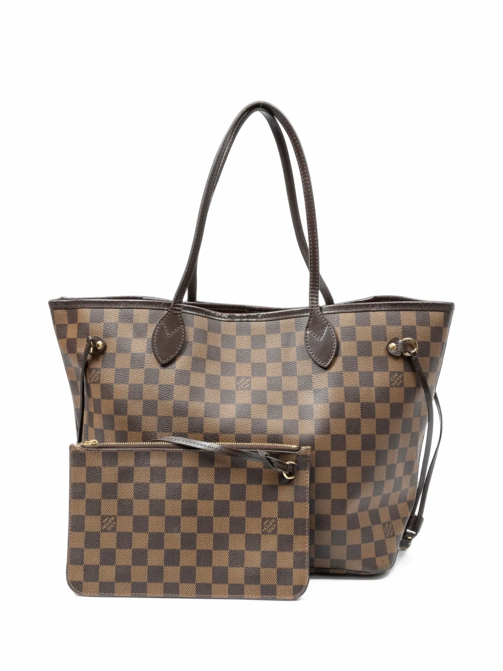 Louis Vuitton Pre-Owned MM Neverfull Damier Ebène tote bag - Braun