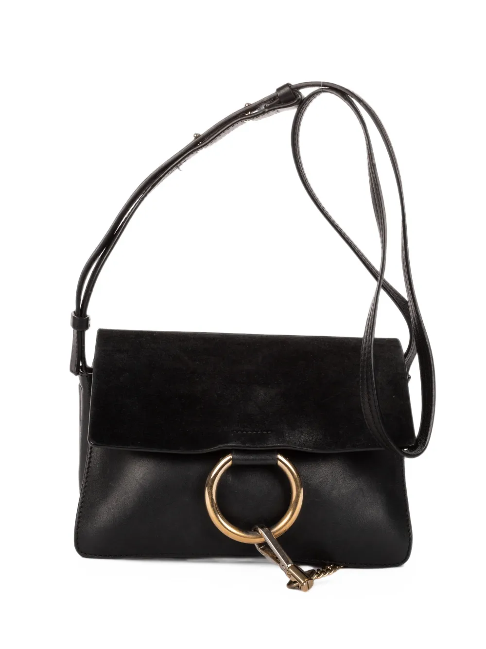 Chloé Pre-Owned small Faye shoulder bag - Schwarz