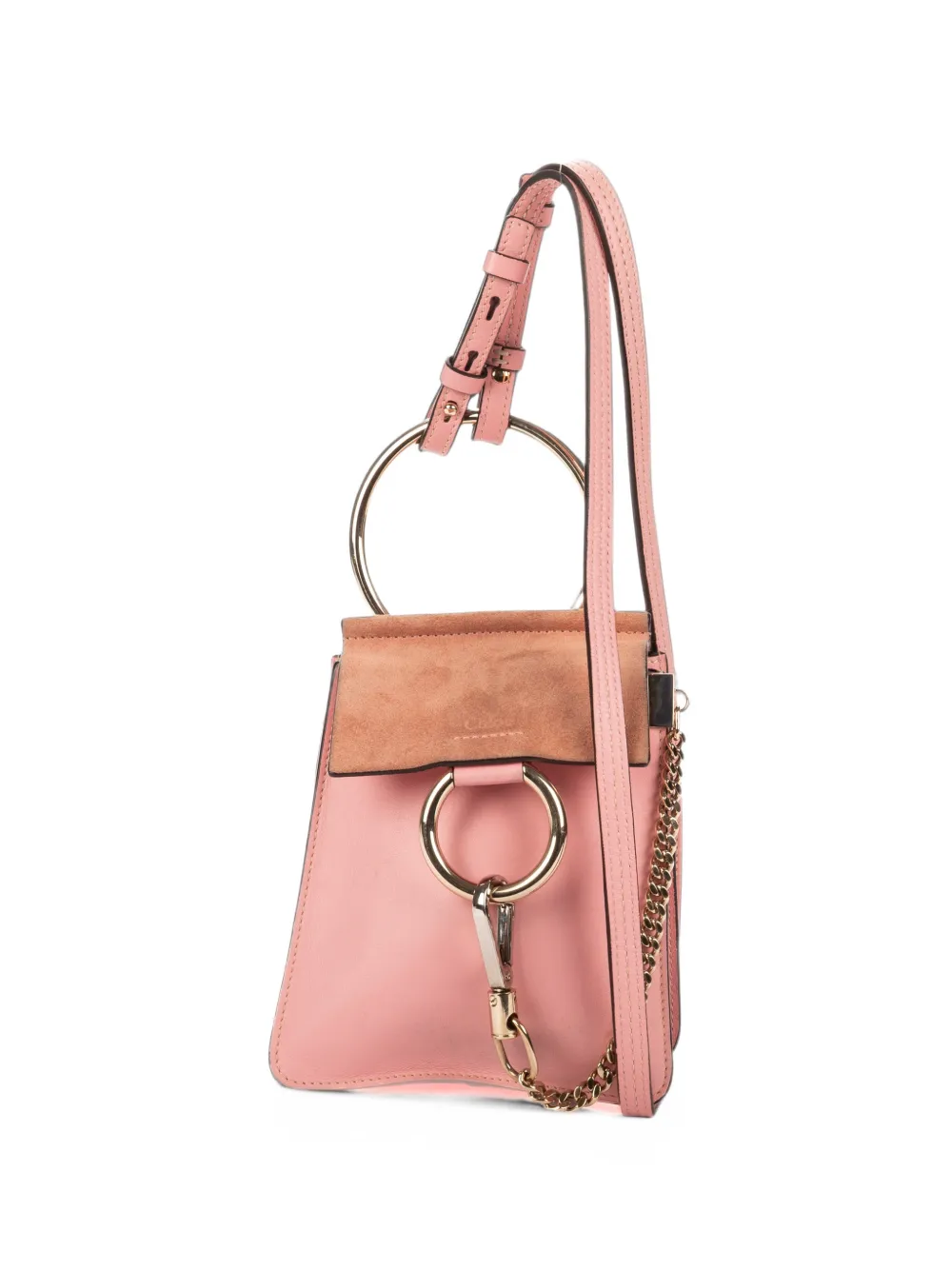 Chloé Pre-Owned small Faye Bracelet backpack - Rosa