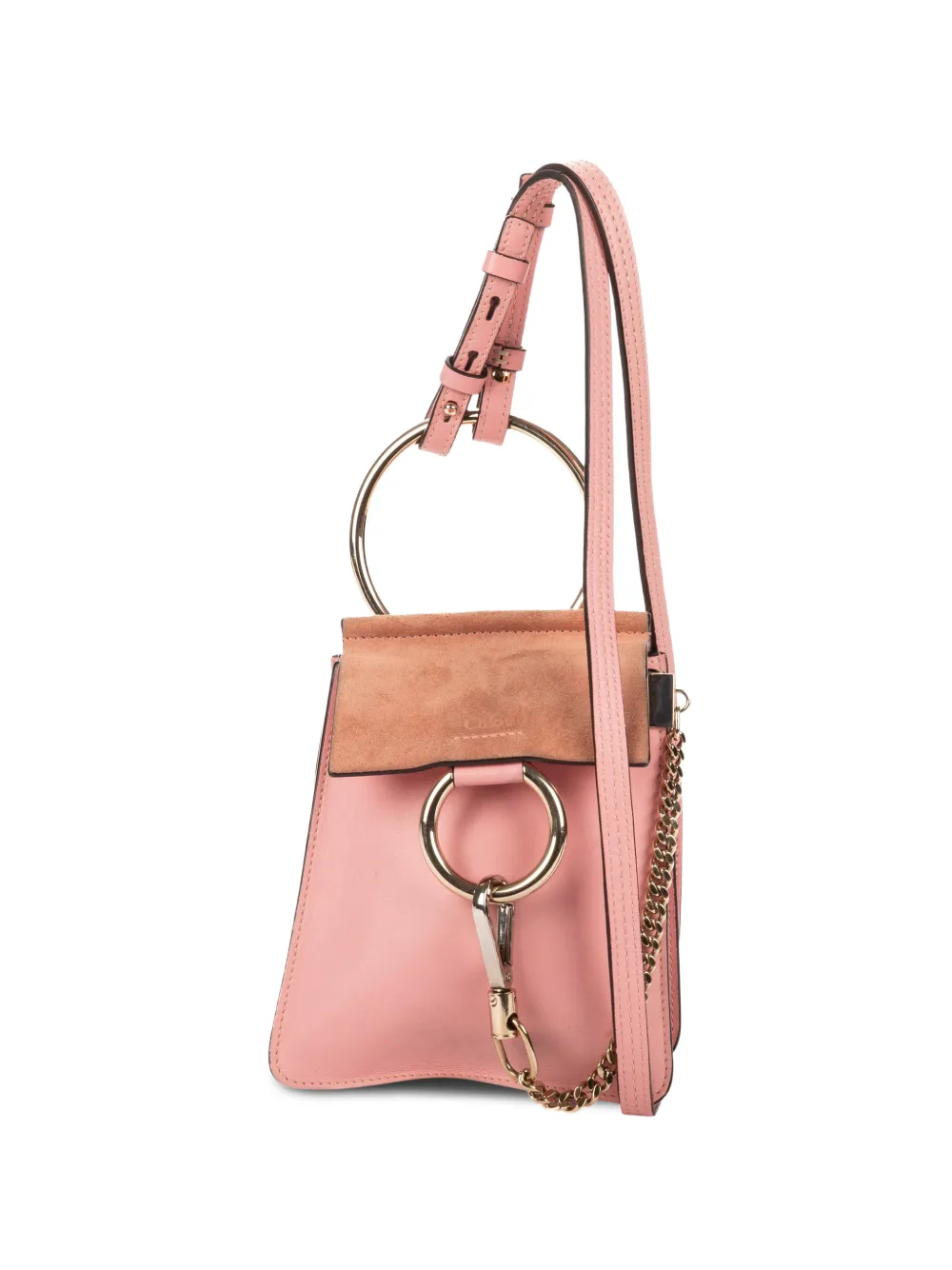 Chloé Pre-Owned small Faye Bracelet backpack - Rosa