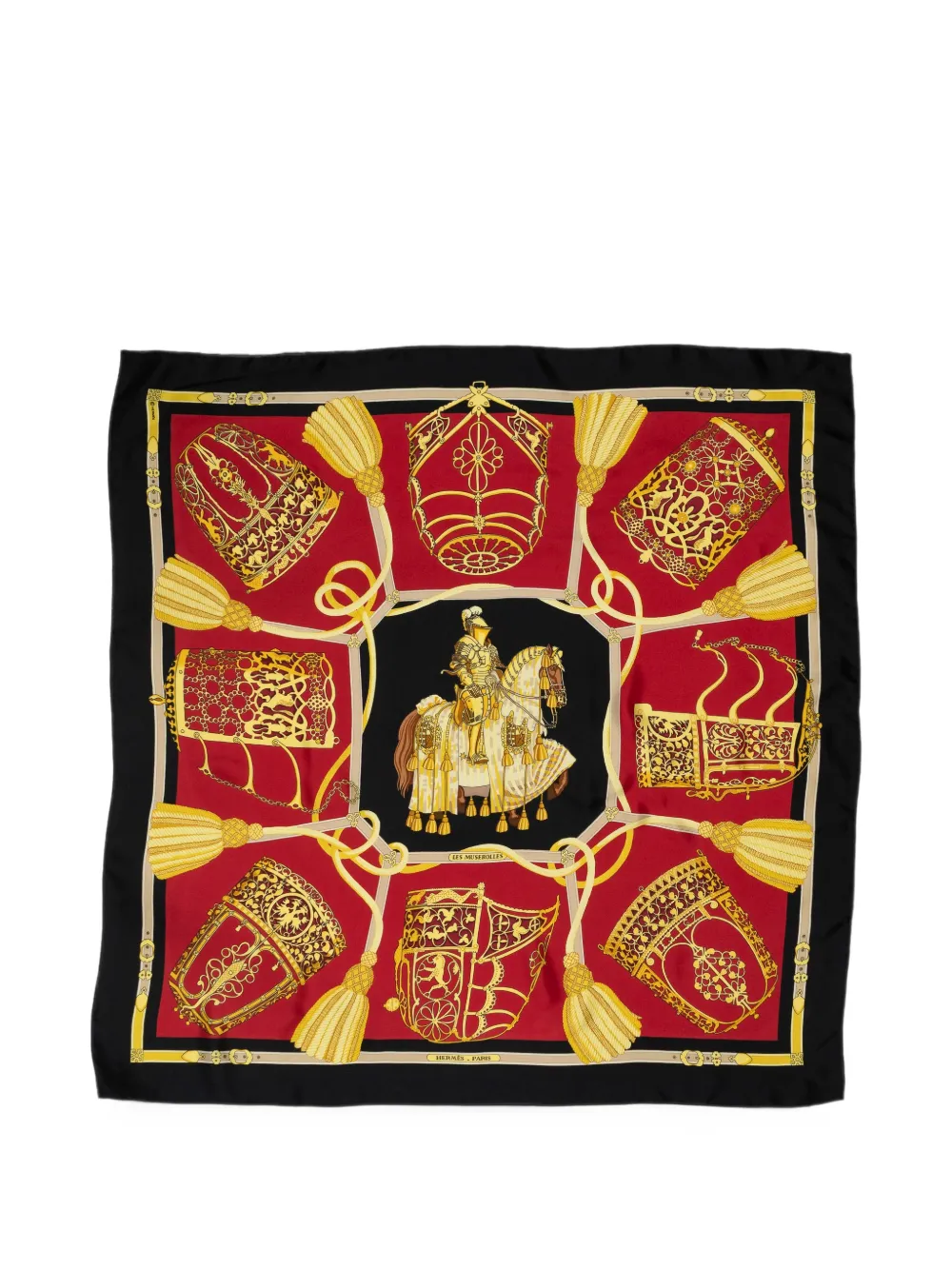 Hermès Pre-Owned Les Muserolles scarf - Schwarz