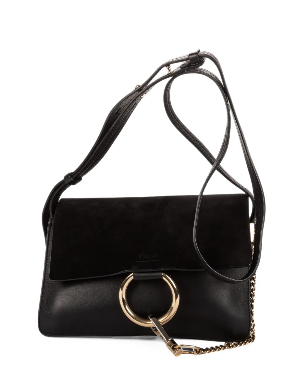 Chloé Pre-Owned Faye shoulder bag - Schwarz