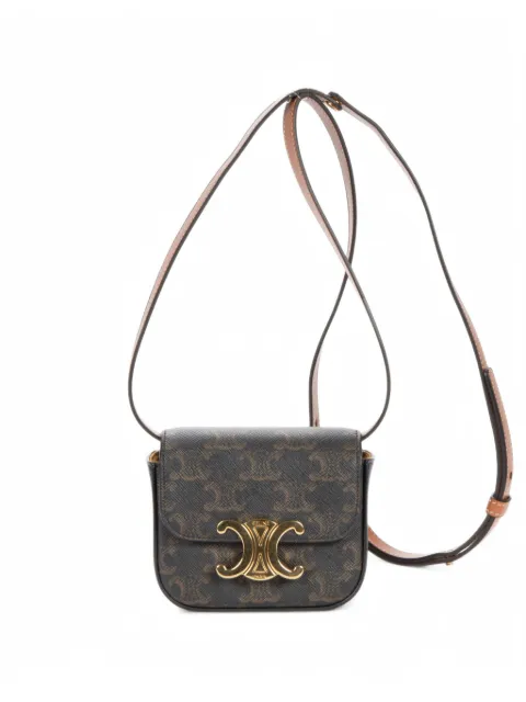 Celine Pre-Owned mini Claude Triomphe cross body bag