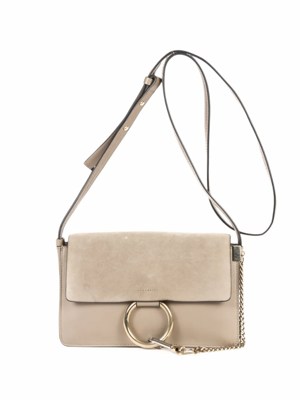 Chloé Pre-Owned small Faye cross body bag - Toni neutri