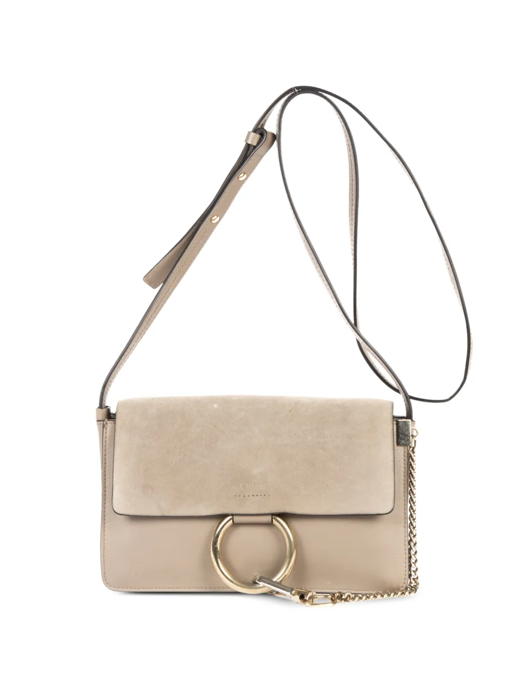 Chloé Pre-Owned small Faye cross body bag - Toni neutri