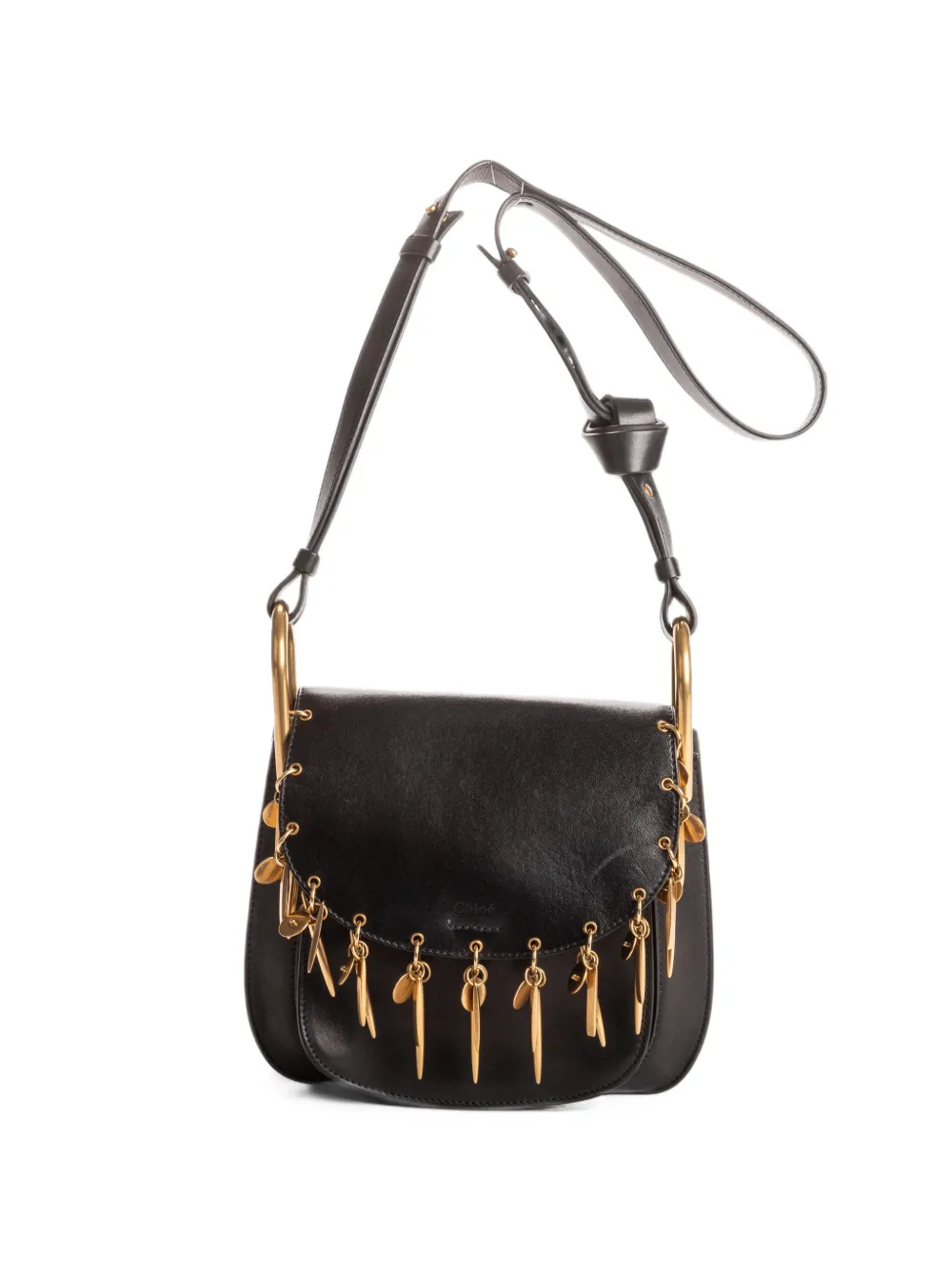 Chloé Pre-Owned Hudson charm shoulder bag - Schwarz