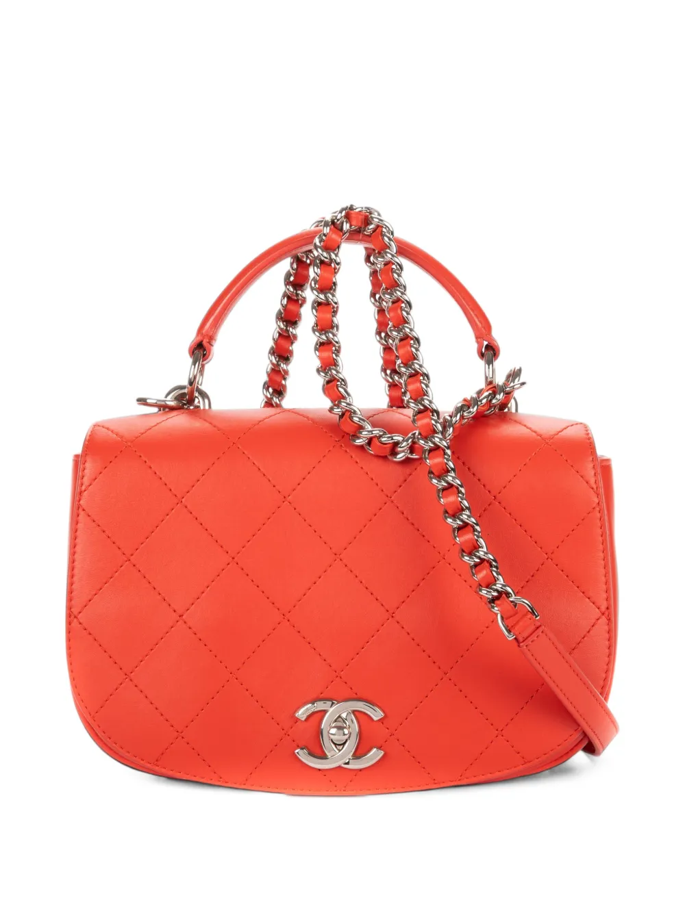 CHANEL Pre-Owned Ring My Bag quilted shoulder bag - Rot