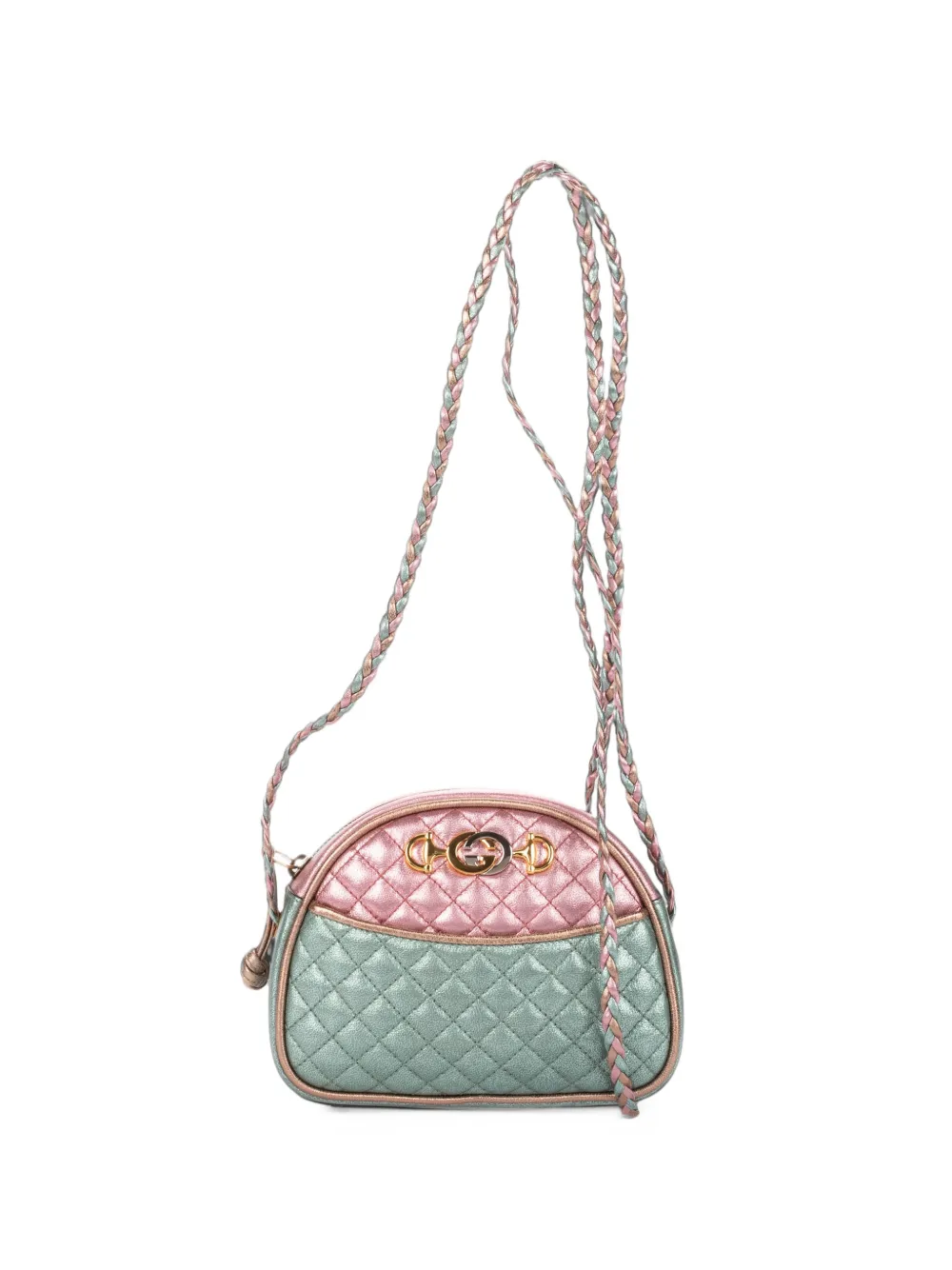 Gucci Pre-Owned Trapuntata quilted shoulder bag - Verde