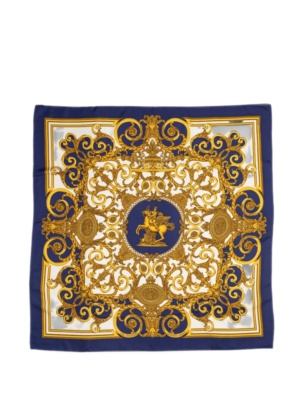 Hermès Pre-Owned Les Tuileries silk scarf - Blau