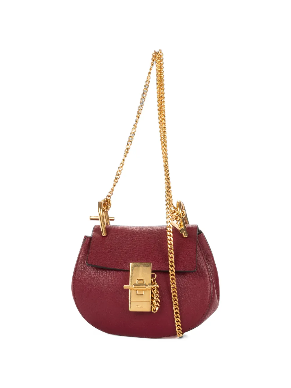 Chloé Pre-Owned nano Drew shoulder bag - Rot