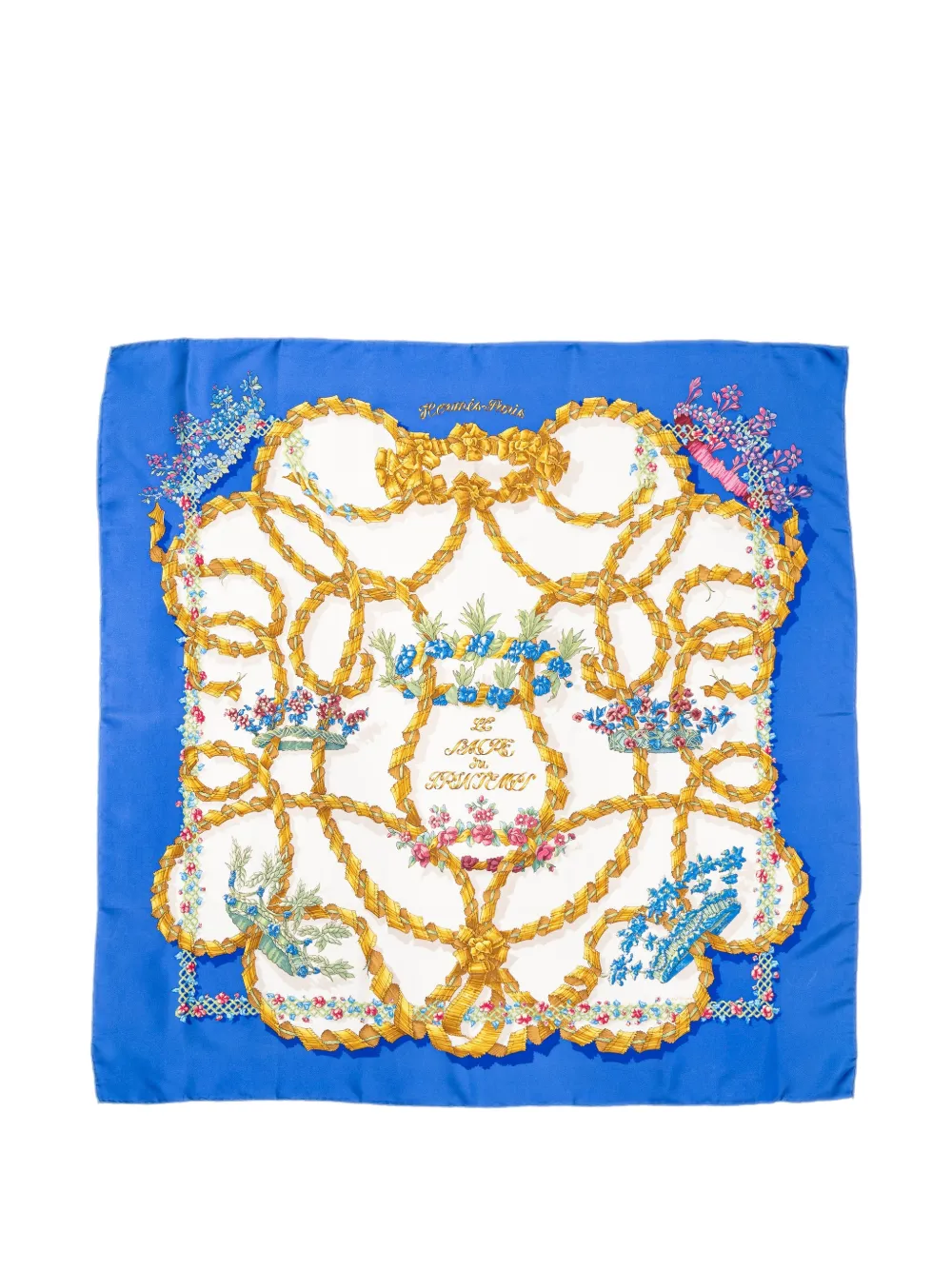 Hermès Pre-Owned Le Sacre du Printemps scarf - Blau