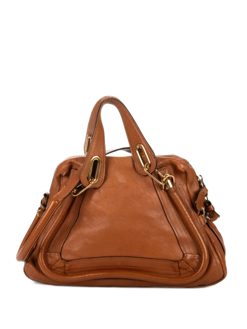 Chloé Pre-Owned medium Paraty tote bag - Braun