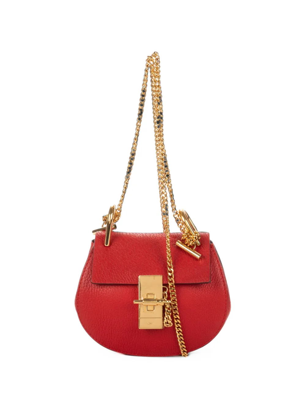 Chloé Pre-Owned Nano Drew shoulder bag - Rot