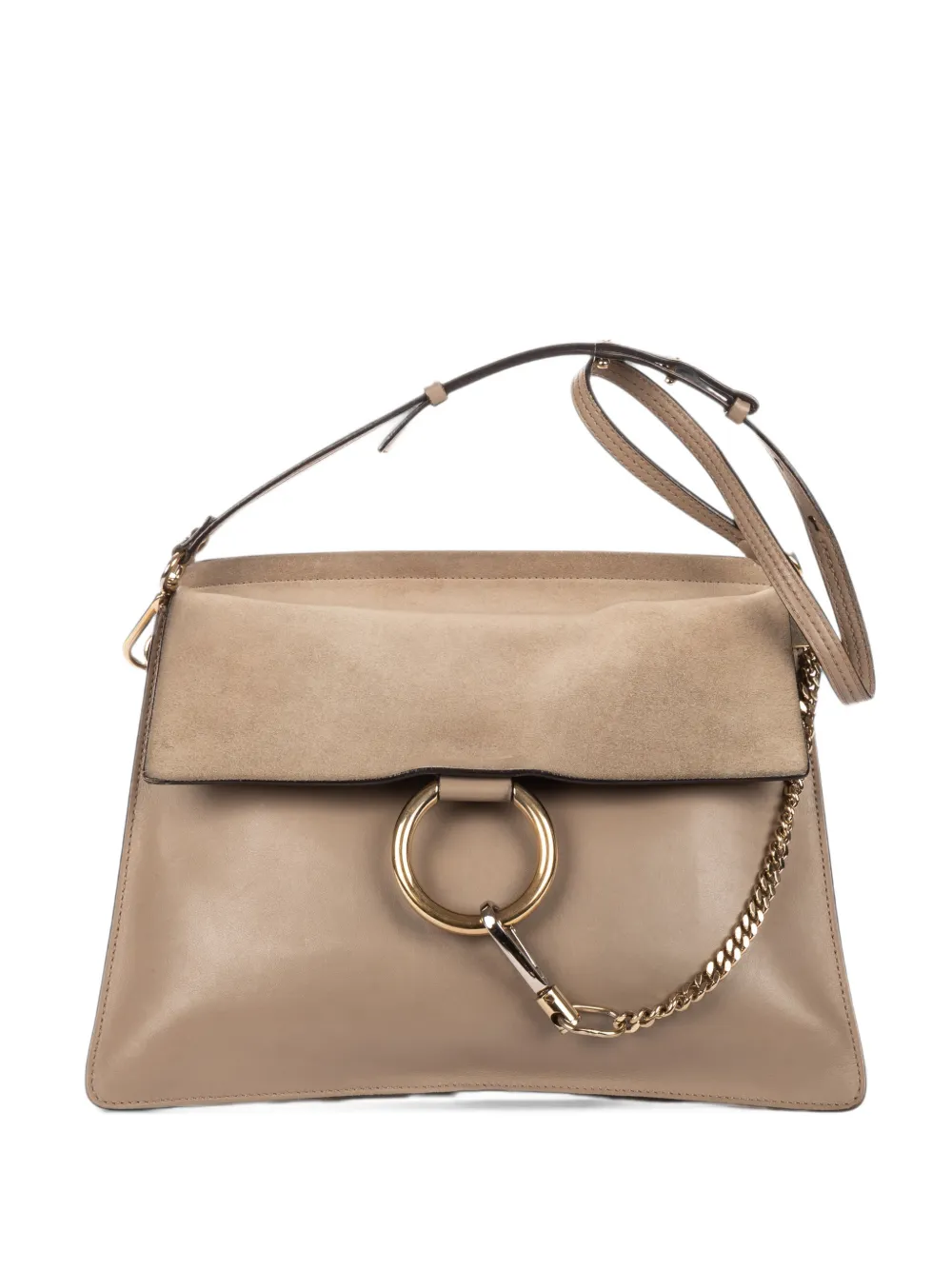 Chloé Pre-Owned Faye shoulder bag - Nude