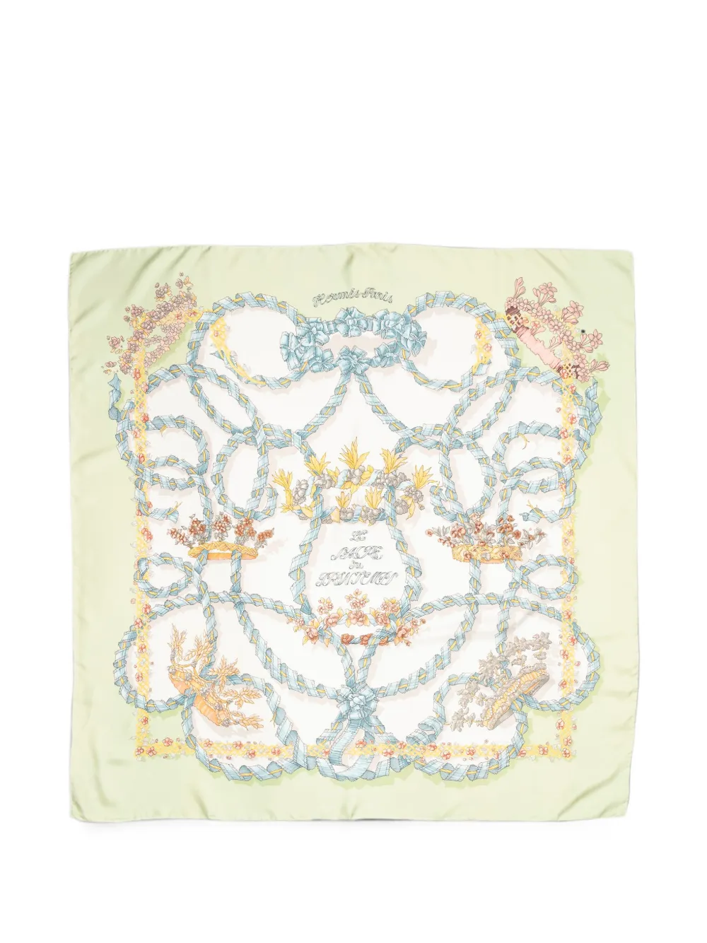 Hermès Pre-Owned Le Sacre du Printemps scarf - Grün