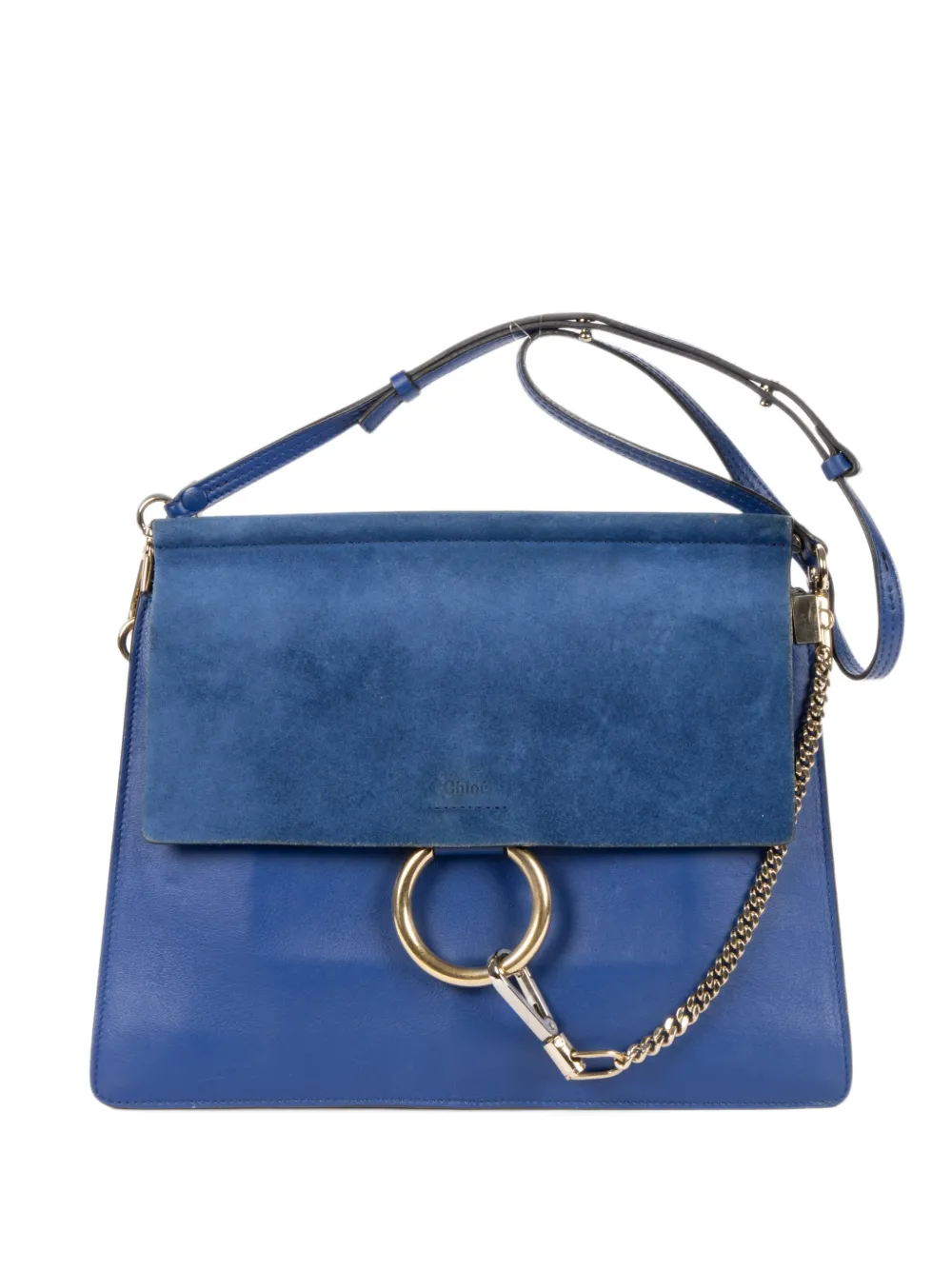 Chloé Pre-Owned Faye shoulder bag - Blau