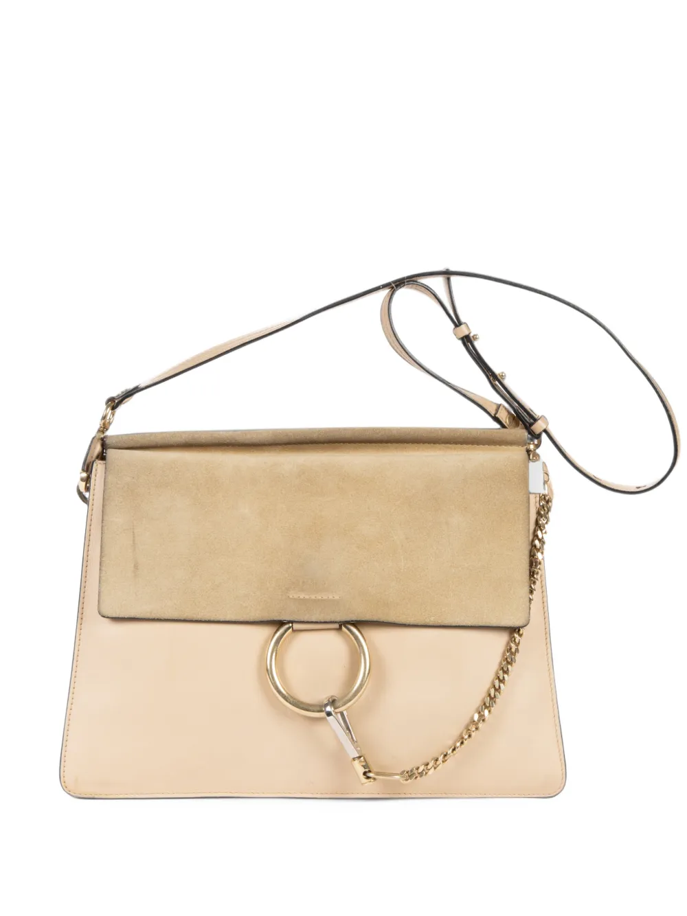 Chloé Pre-Owned Faye shoulder bag - Nude
