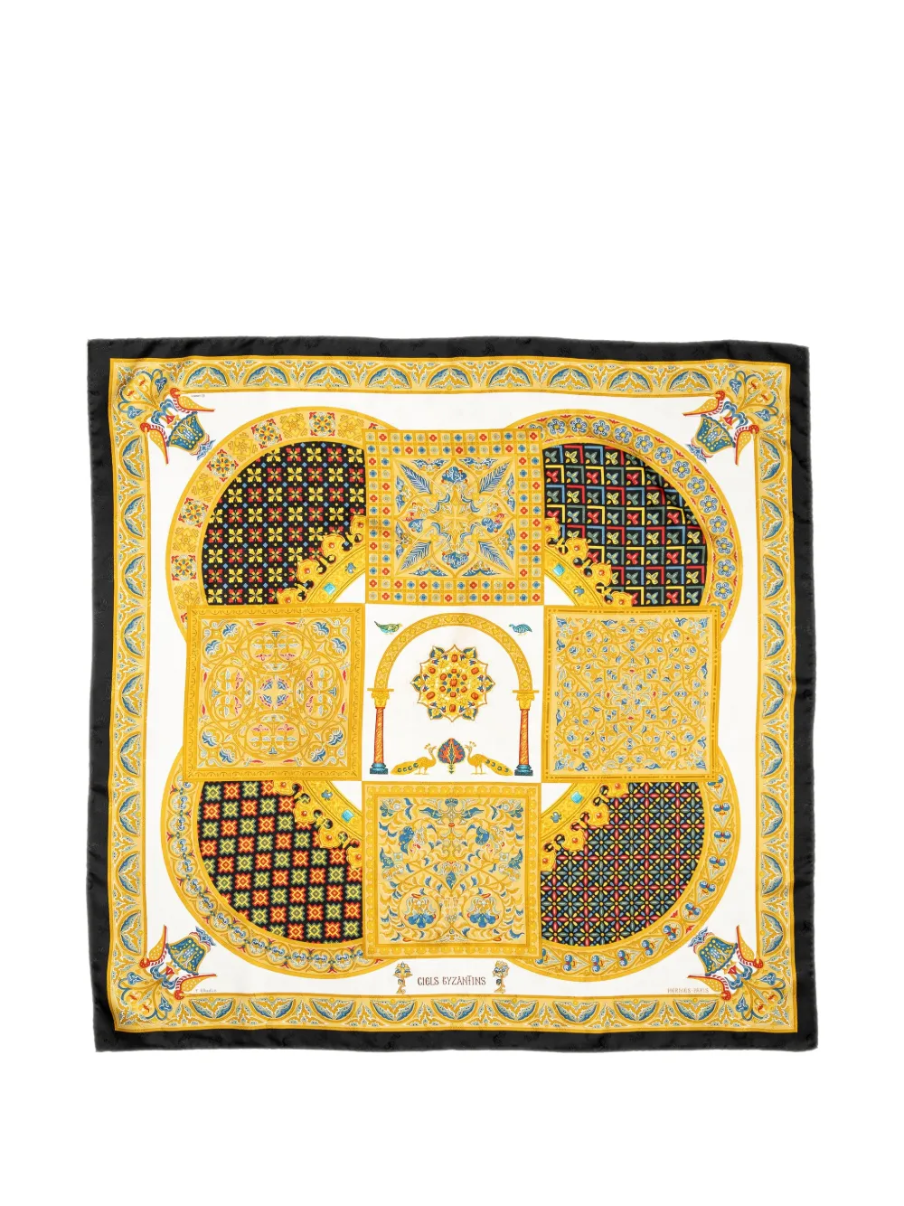 Hermès Pre-Owned Ciels Byzantins scarf - Weiß