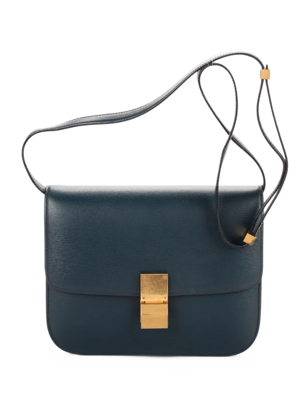 Celine Pre-Owned medium Classic Box shoulder bag - Blu