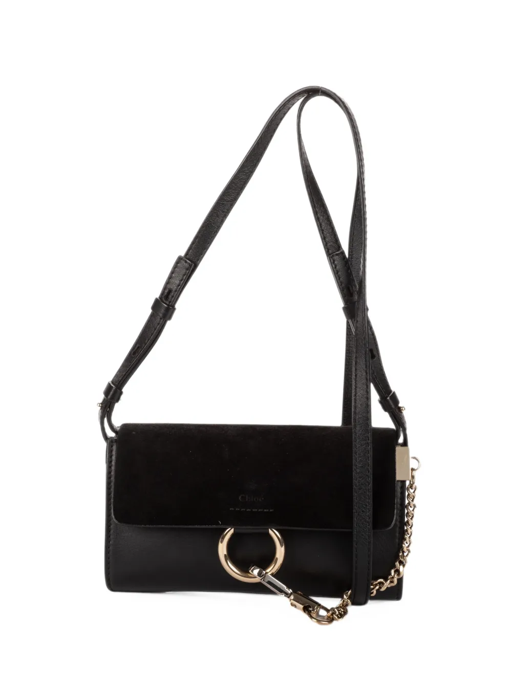 Chloé Pre-Owned mini Faye cross body bag - Schwarz