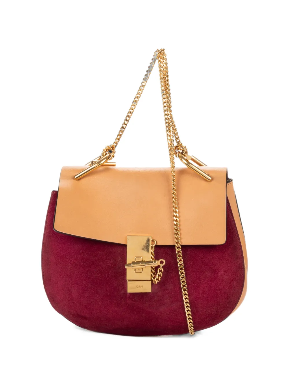 Chloé Pre-Owned Drew shoulder bag - Nude