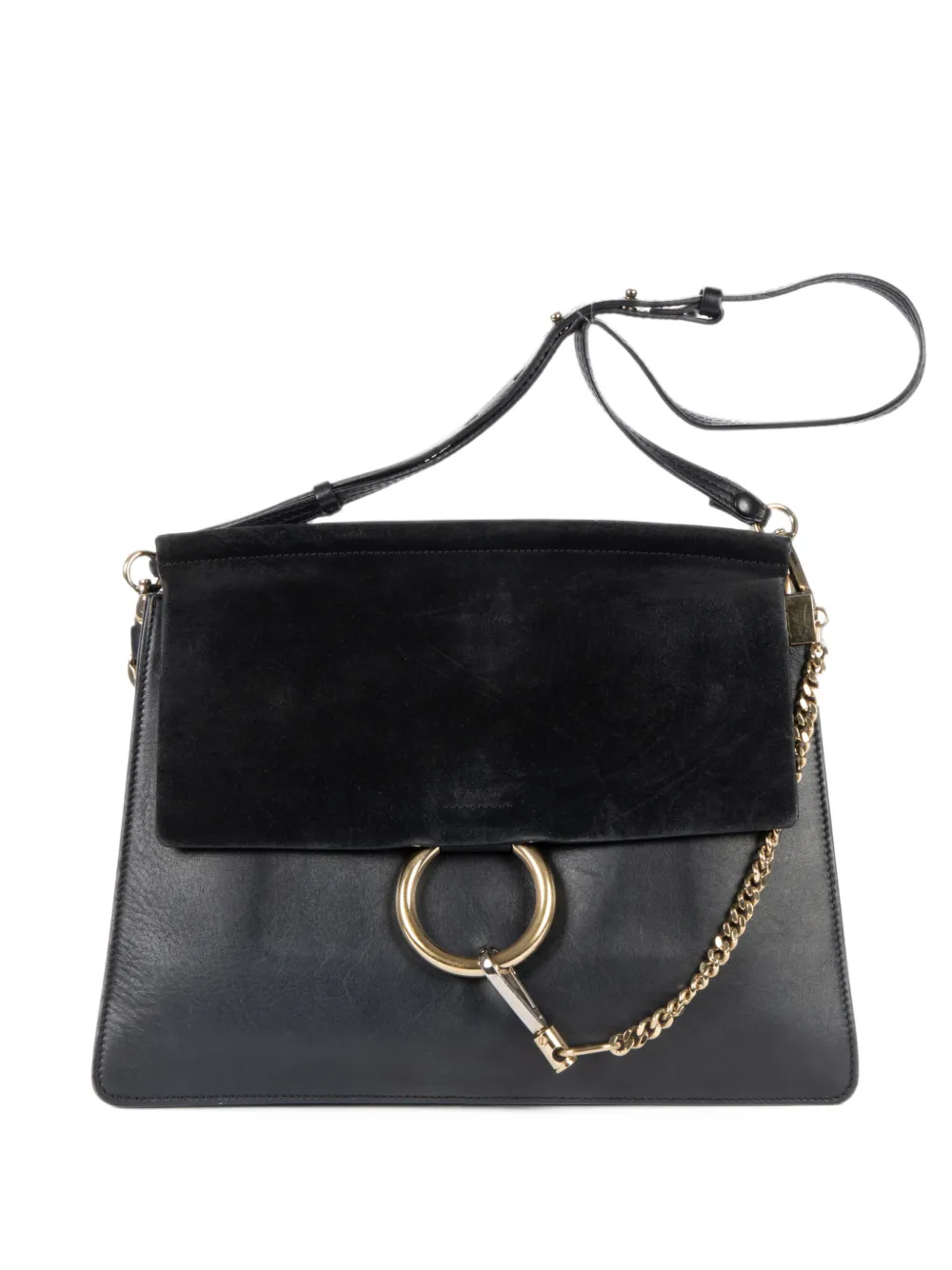 Chloé Pre-Owned medium Faye shoulder bag - Schwarz