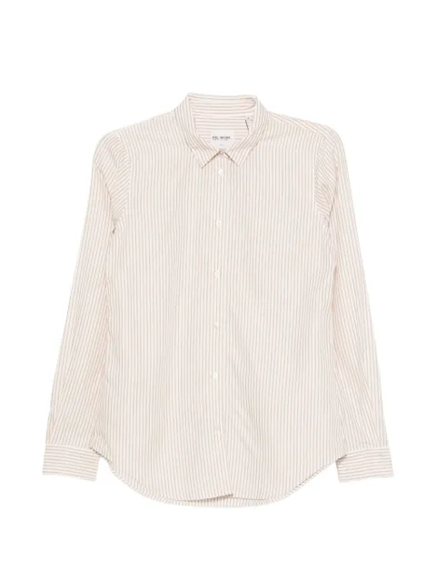 Fil Noir striped button-up shirt