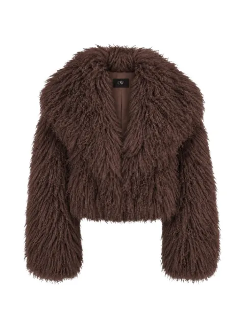 OW Collection Thea fur jacket