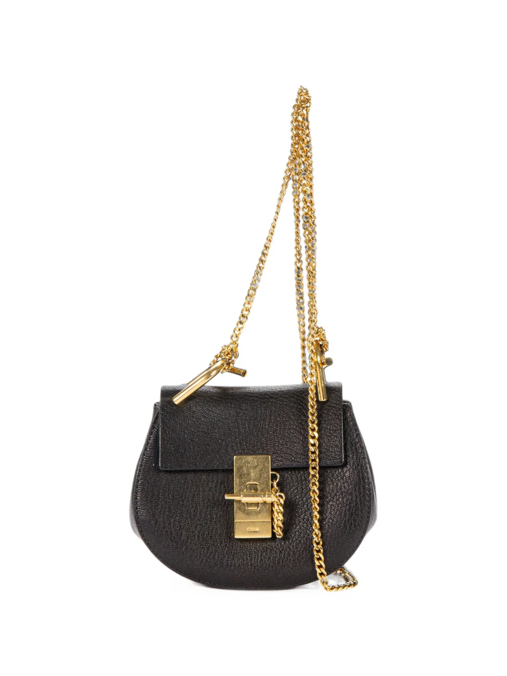 Chloé Pre-Owned nano Drew cross body bag - Schwarz