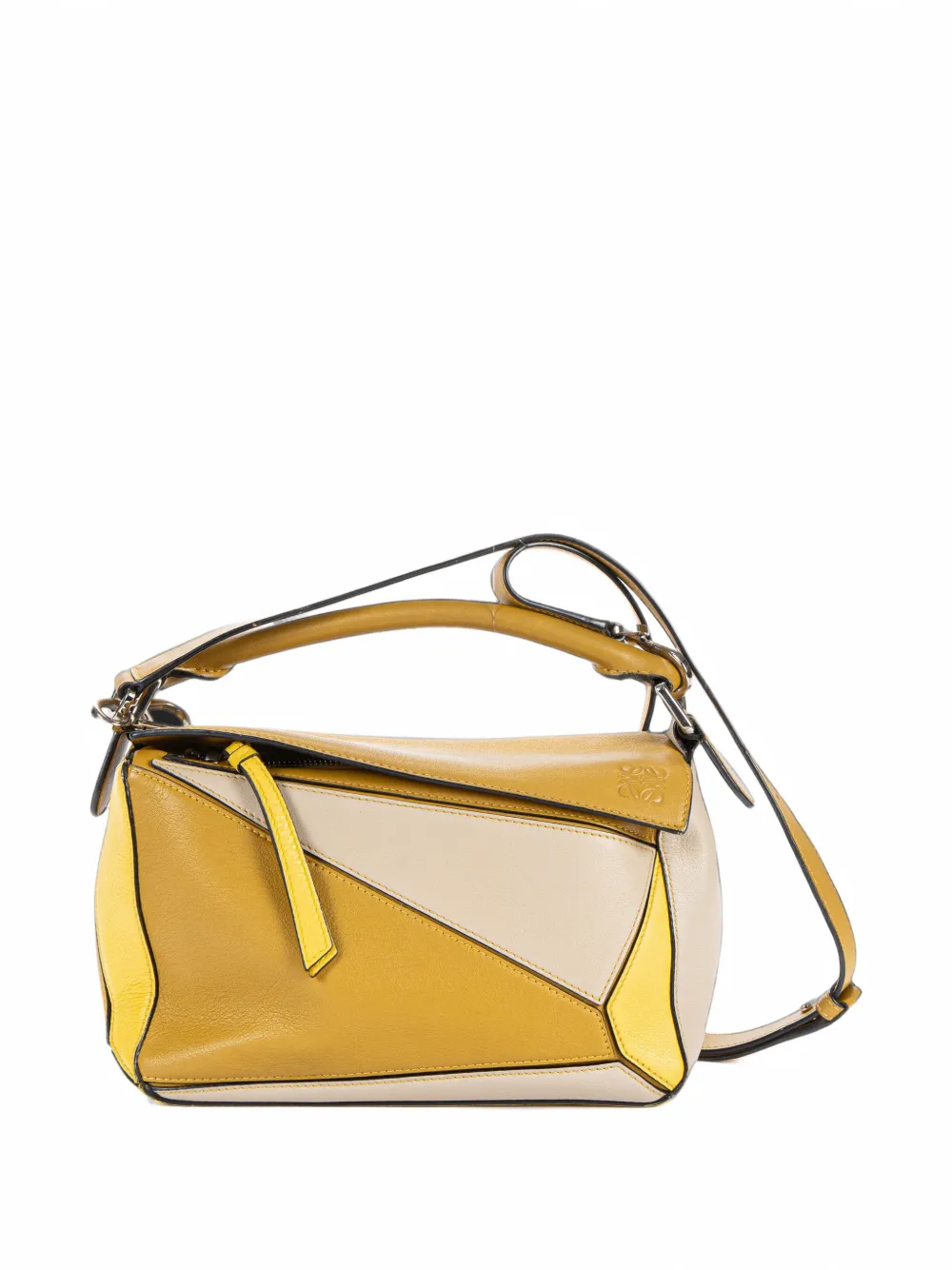 Loewe Pre-Owned Puzzle tote bag - Gelb