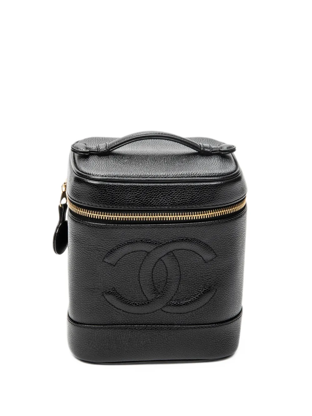 CHANEL Pre-Owned tall Timeless vanity bag - Black