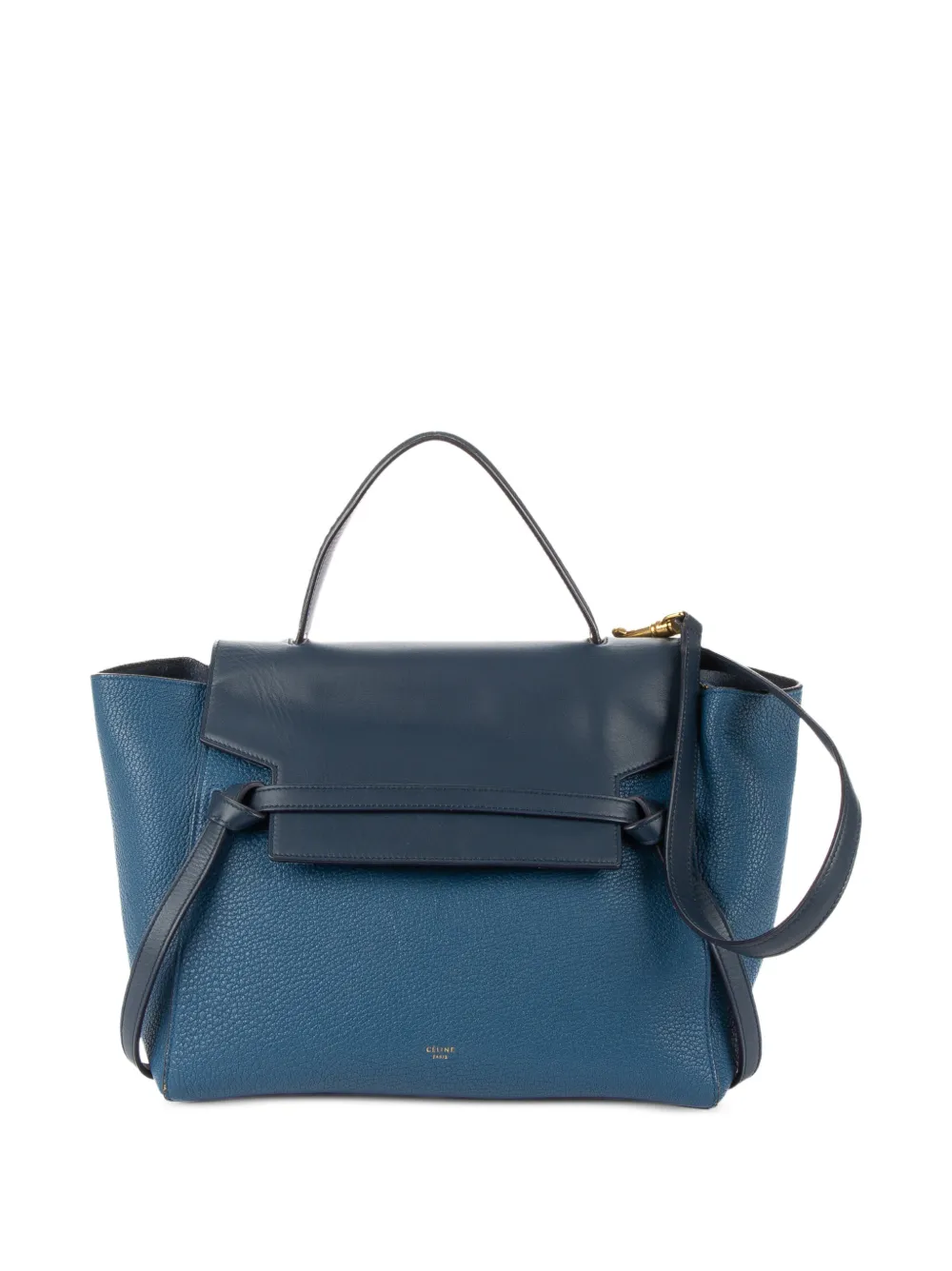 Celine Pre-Owned Mini Belt leathet tote bag - Blau