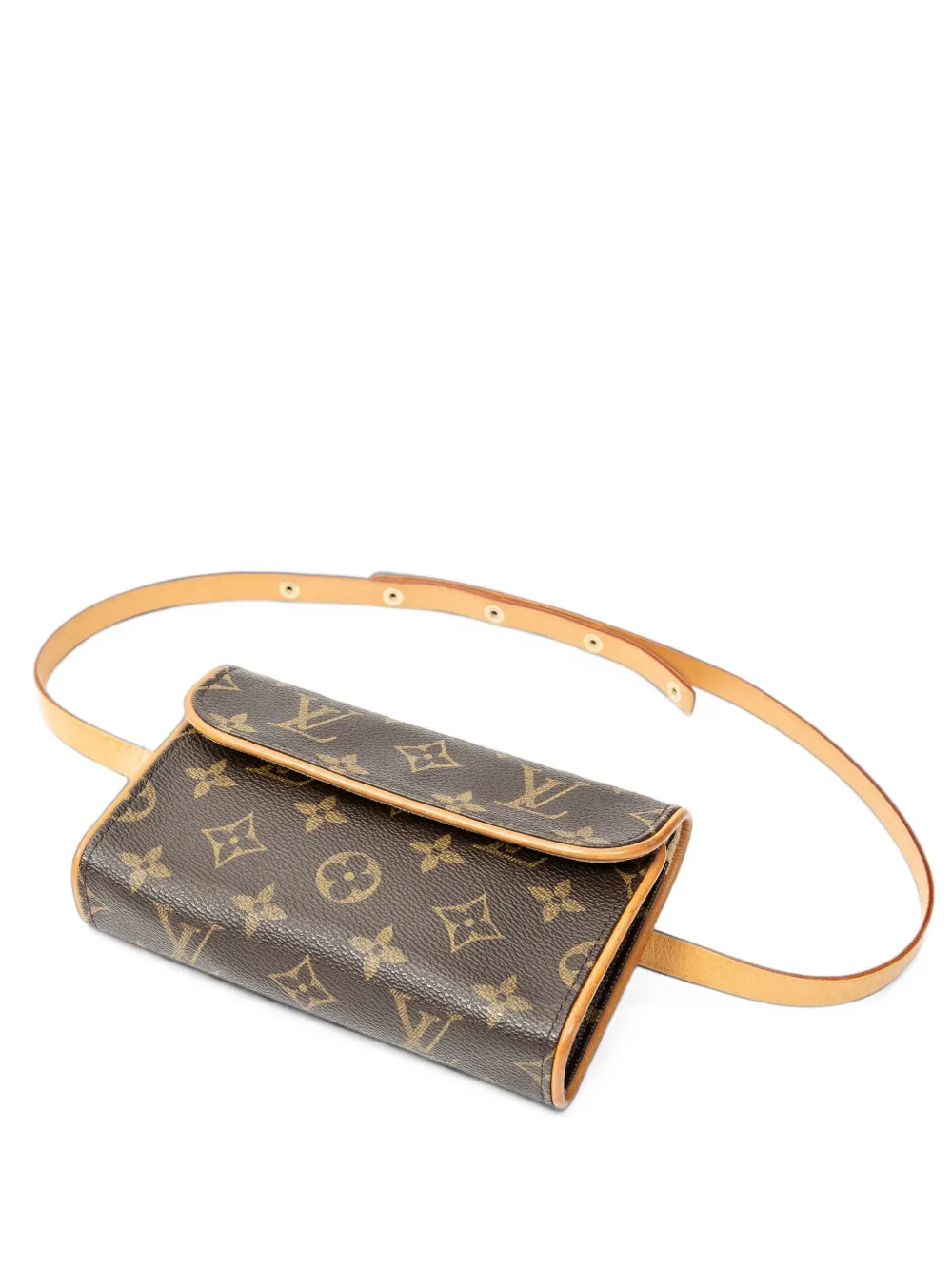 Louis Vuitton Pre-Owned Monogram Florentine foldover-top belt bag - Marrone