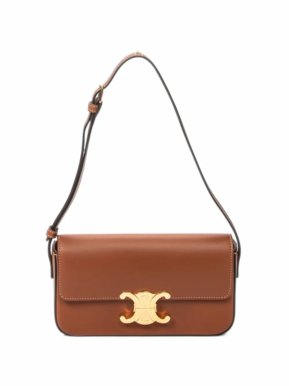 Celine Pre-Owned Claude shoulder bag - Braun