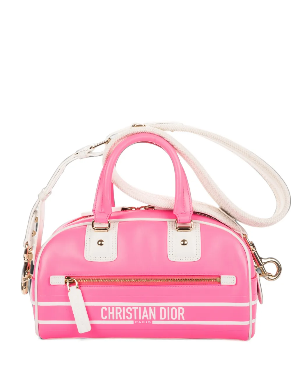 Christian Dior Pre-Owned Vibe bowling tote bag - Rosa