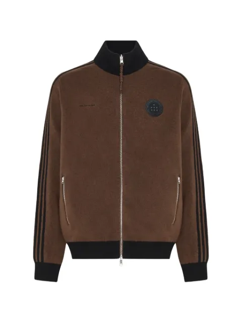 Song For The Mute x Adidas Adi008 logo-patch zip-up jacket