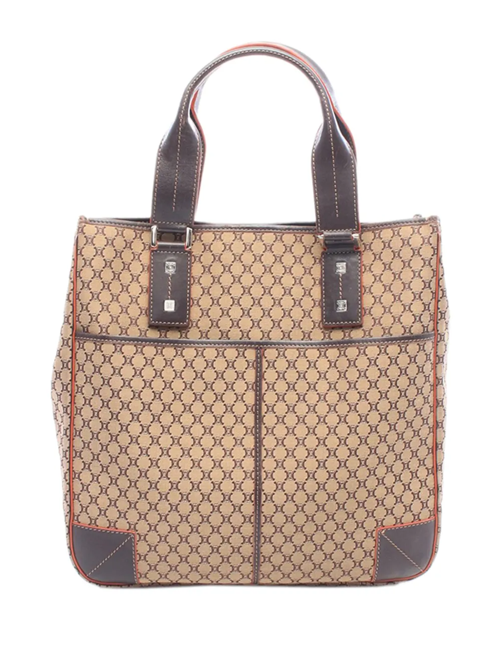 Celine Pre-Owned 2000-2026 Macadam Canvas tote bag - Nude