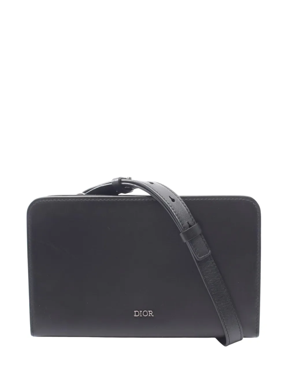 Christian Dior Pre-Owned 2020 Leather Dial Ultra Pouch Messenger Bag crossbody bag - Schwarz
