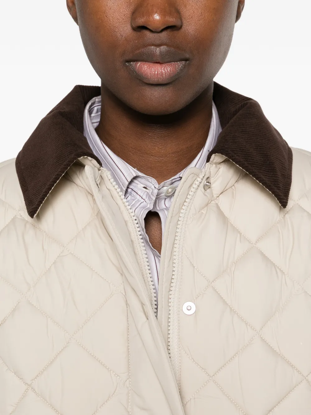 Save The Duck Jodie quilted jacket Beige