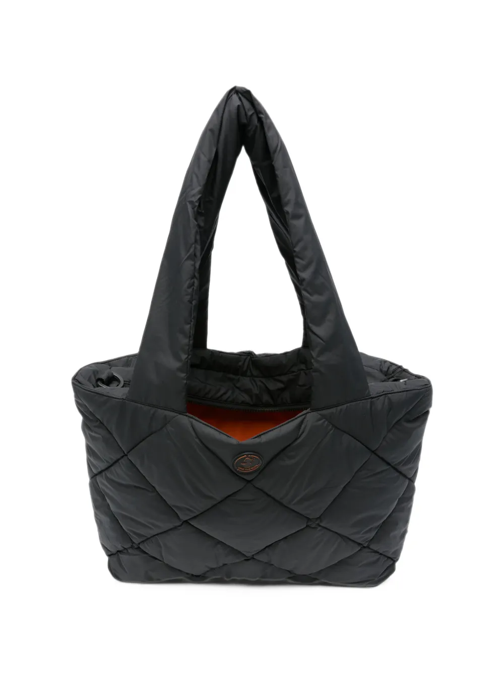 Save The Duck Sely quilted tote bag Zwart