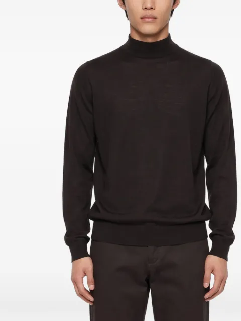 John Smedley Harcourt mock-neck sweater