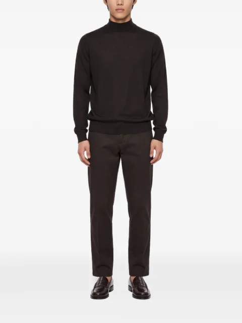 John Smedley Harcourt mock-neck sweater