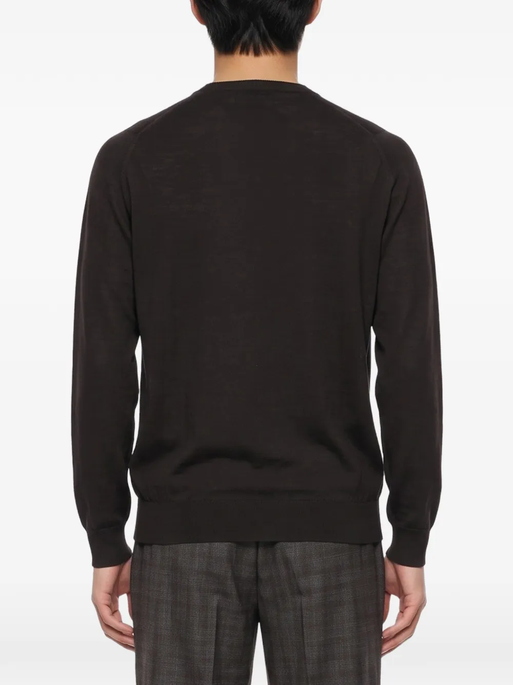 John Smedley Lundy fine-knit sweater Bruin