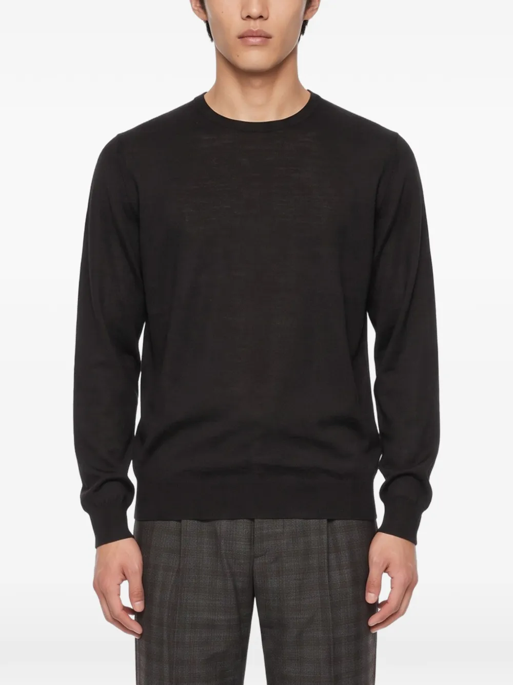 John Smedley Lundy fine-knit sweater Bruin