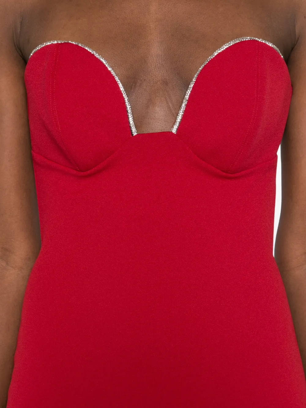 Solace London The Sommer maxi dress in ruby Rood
