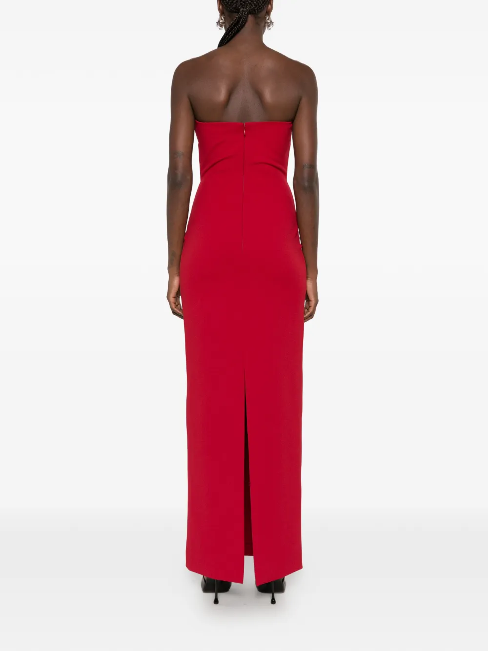 Solace London The Sommer maxi dress in ruby Rood