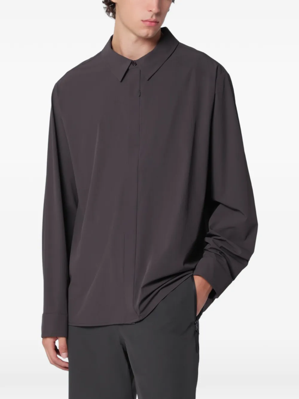 Hiking Patrol Align button-up shirt - Grau