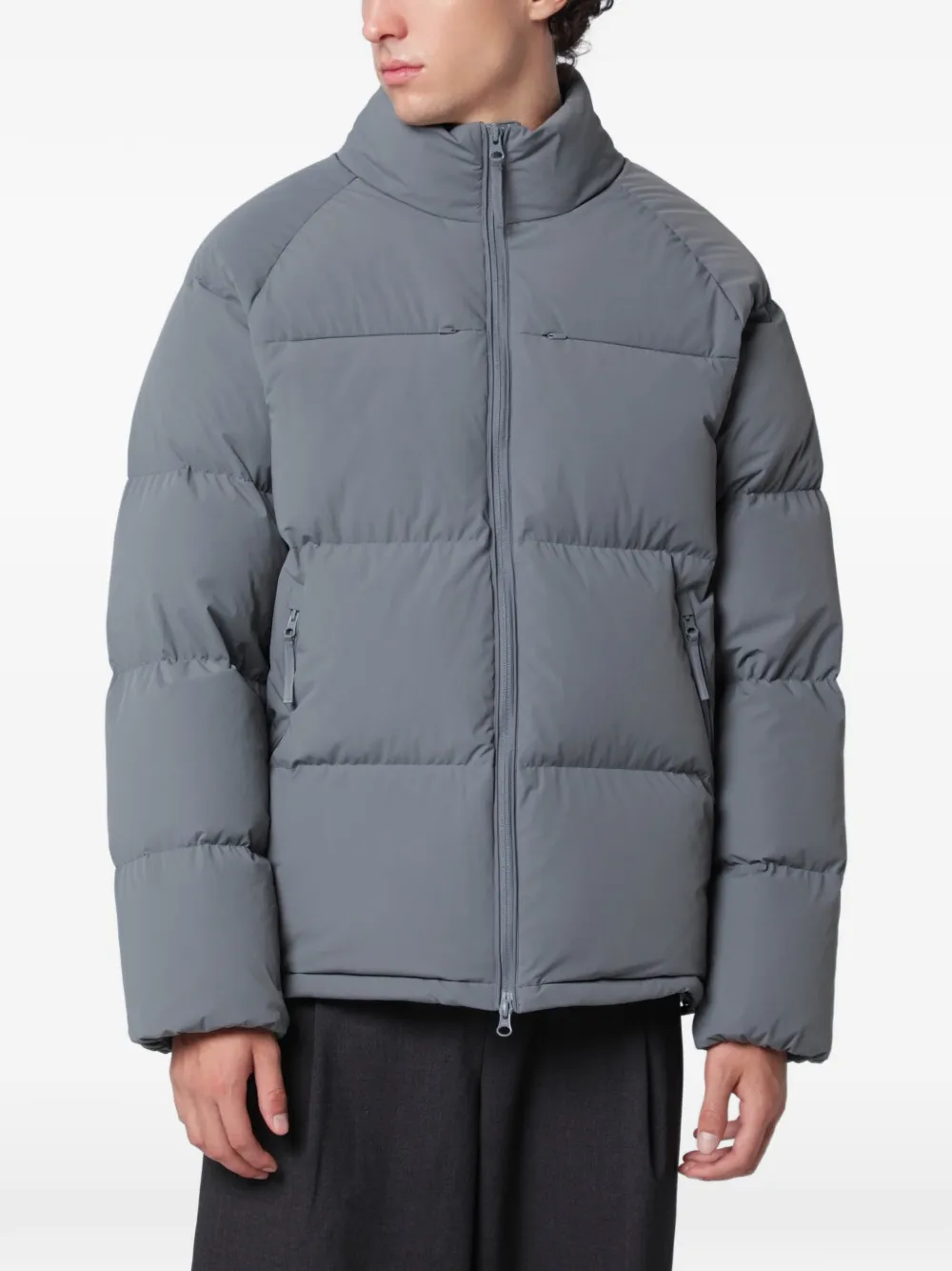 Hiking Patrol Element quilted down jacket - Grau