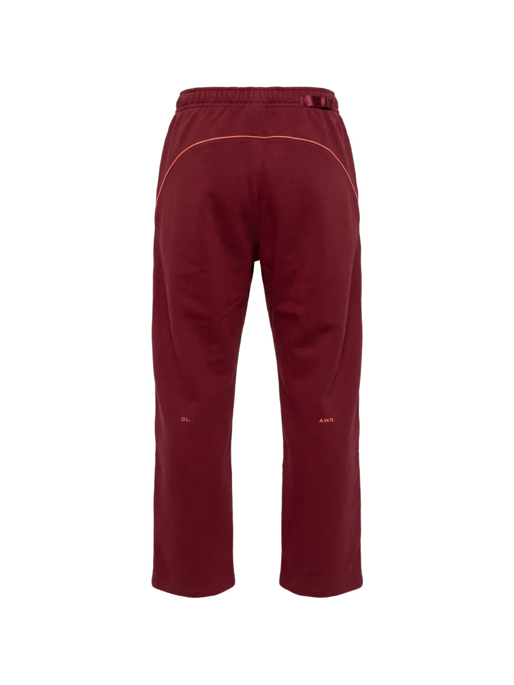 Nike Nocta logo-print track pants Rood